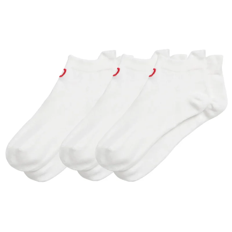 WILSON Ankle Socks White (3 Pack)