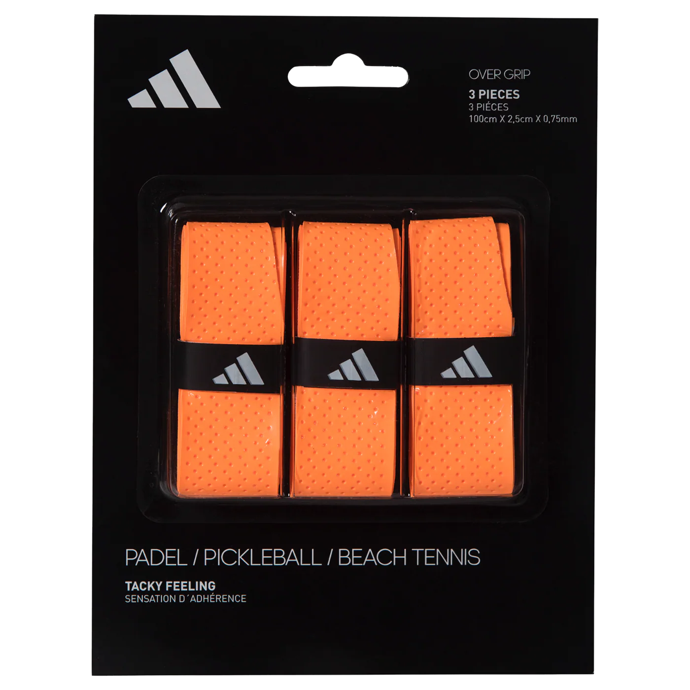 ADIDAS Padel Overgrip Perforated Orange (3)