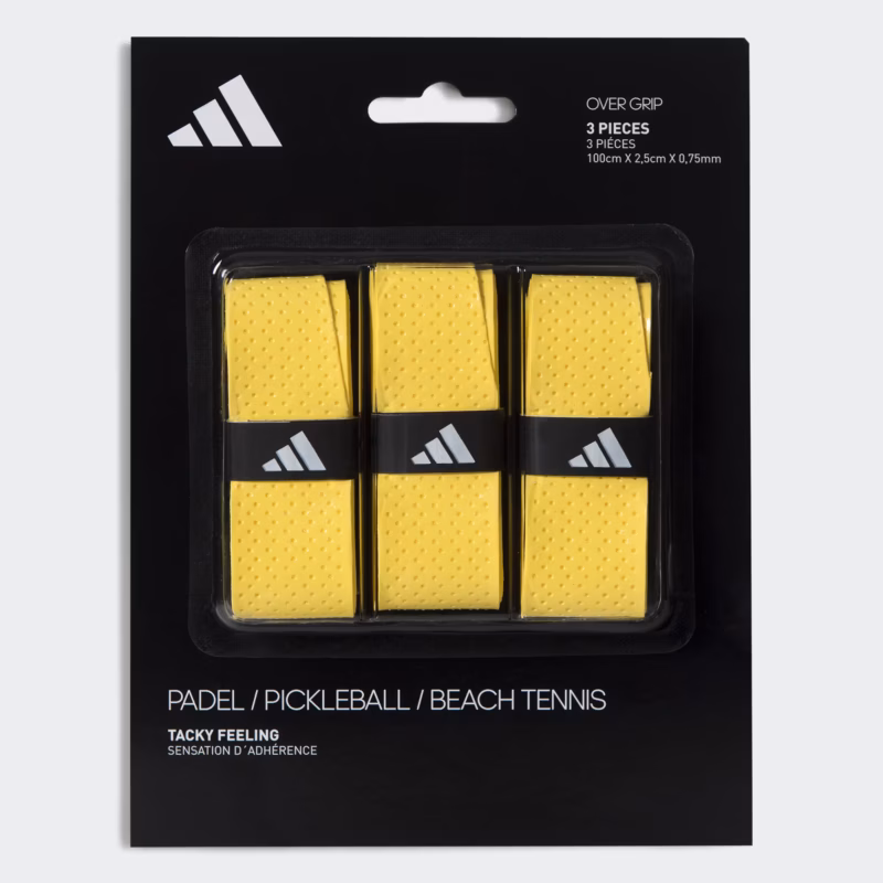 ADIDAS Padel Overgrip Perforated Yellow (3)