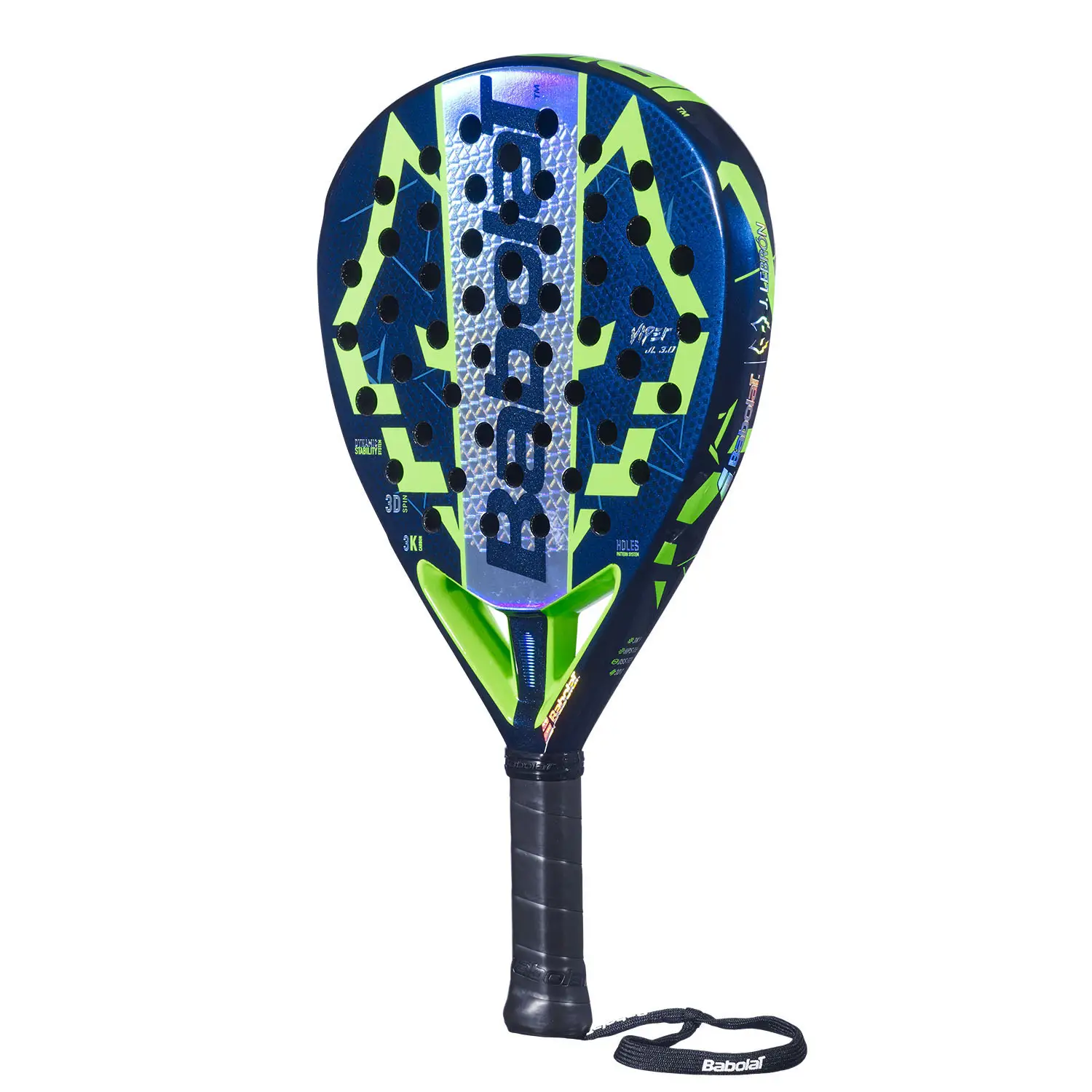 BABOLAT Viper Juan Lebron 3.0 Padel Racket 2026 Blue Depths - Image 2