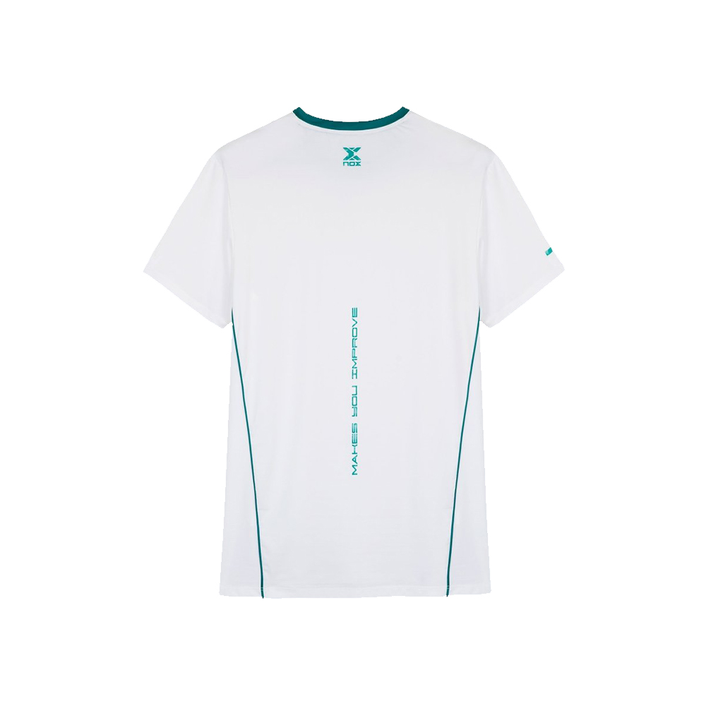 NOX PRO White Tee Mens - Image 2
