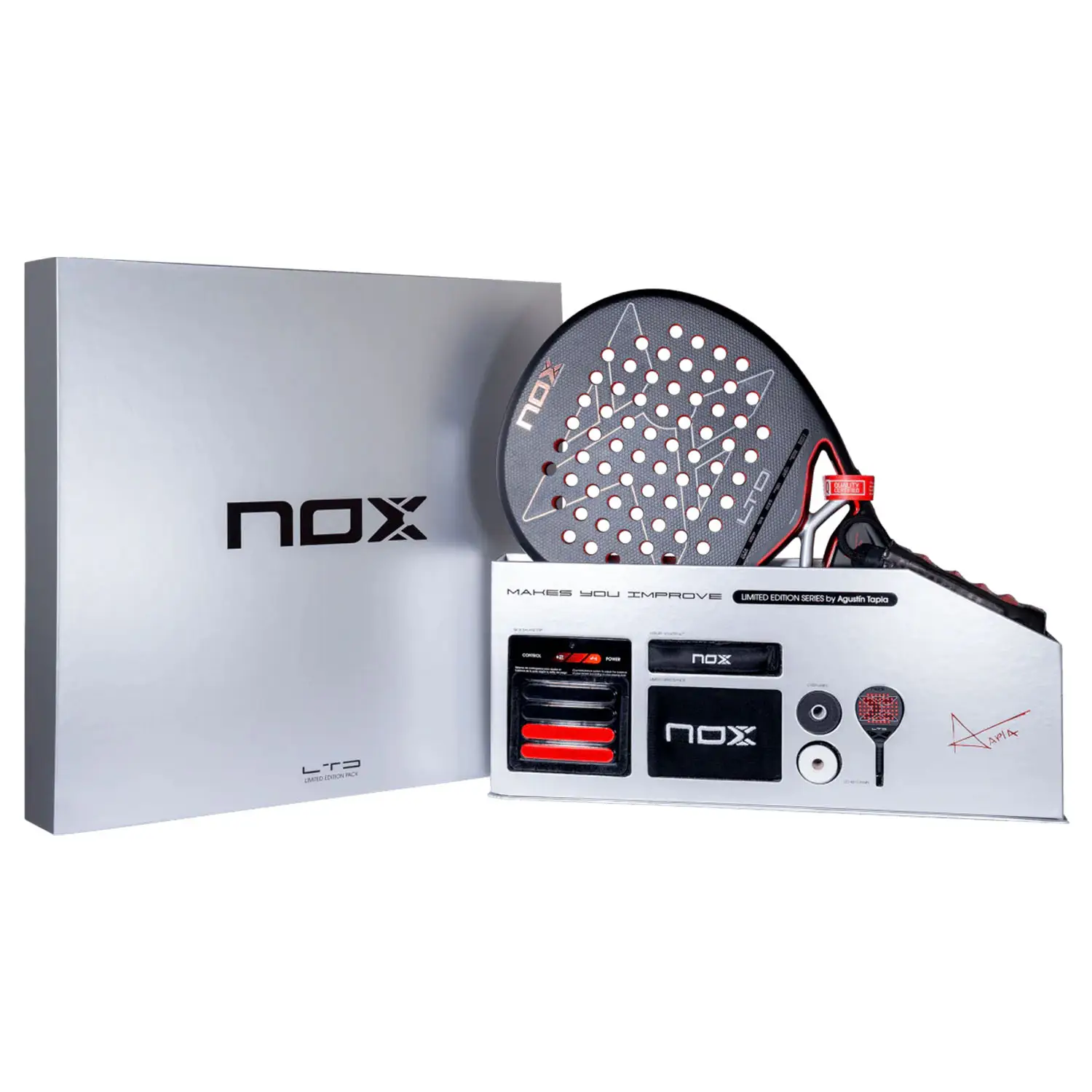 NOX AT10 Genius 12K Xtrem Limited Edition Padel Racket - Image 4