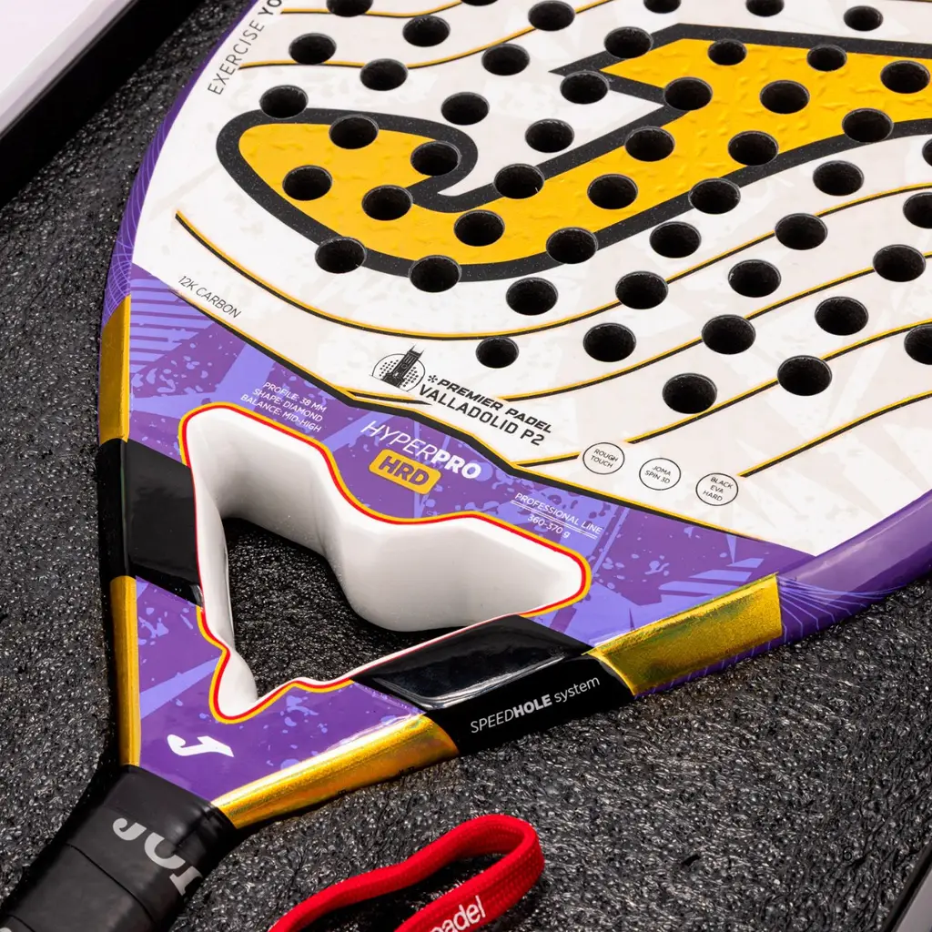 JOMA Hyper Pro HRD Valladolid P2 Padel Racket 2026 - Image 5