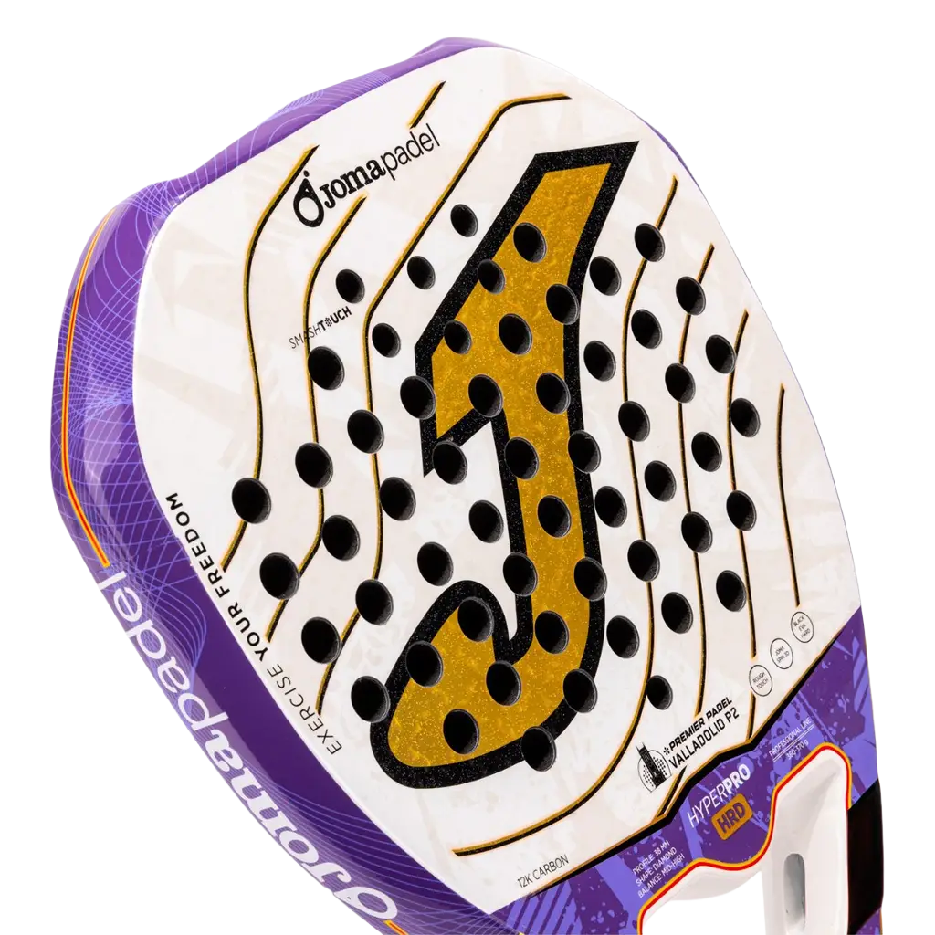 JOMA Hyper Pro HRD Valladolid P2 Padel Racket 2026 - Image 6