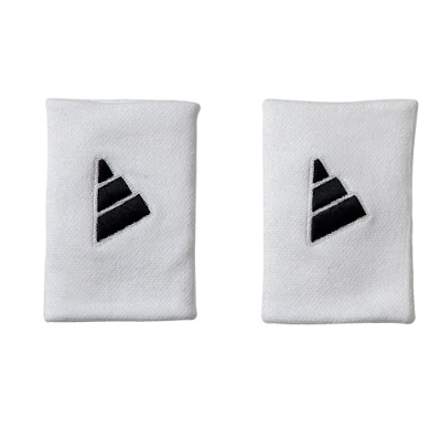 ADIDAS Wristbands White/Black Pair